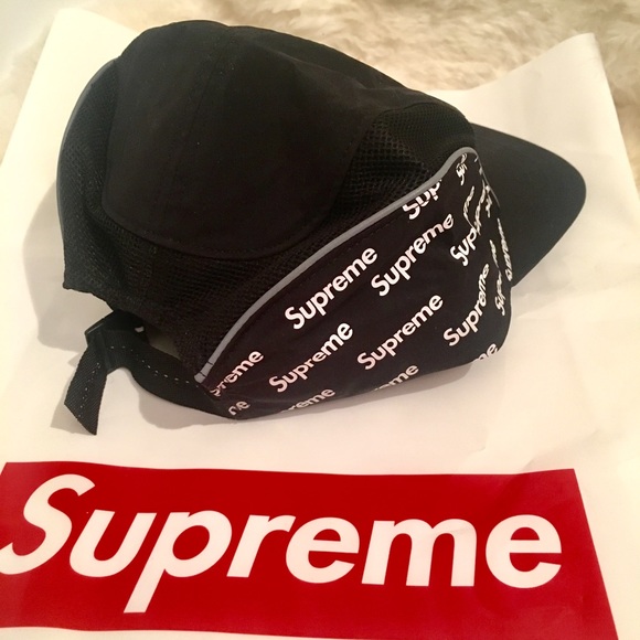 💯authentic SUPREME logo camp hat - Picture 2 of 6